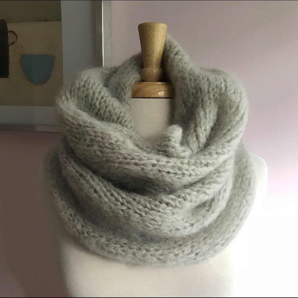 Lilith mohair infinity scarf